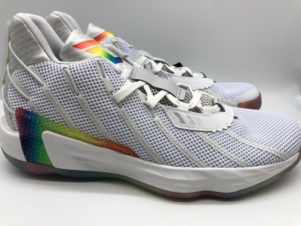 adidas Men’s Dame 7 Never Follow 2021 Damian Lillard Basketball Shoes Size 14.5